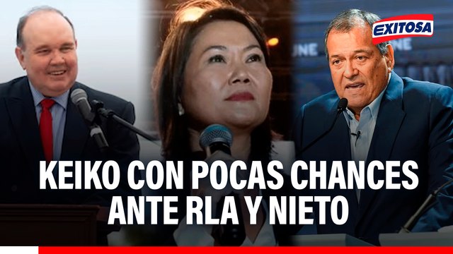 Keiko Fujimori no le ganaría a RLA o Jorge Nieto, según García Belaunde: “Lo más probable es que pierda”