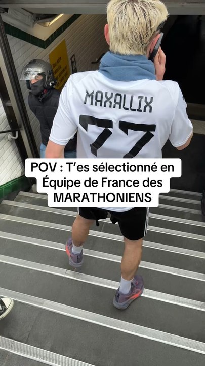 Pov t’es sélectionné en Équipe de France des Marathoniens 🤣🤣🤣🤣