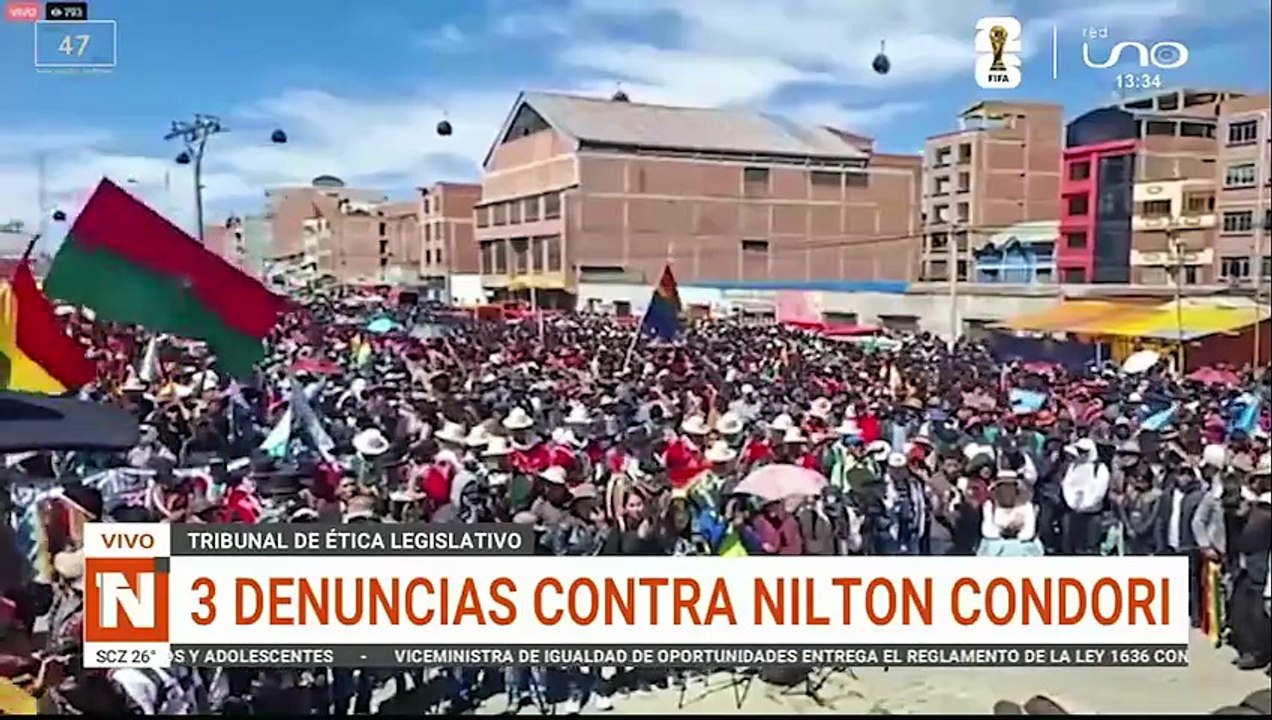 CONDORI ES DENUNCIADO
