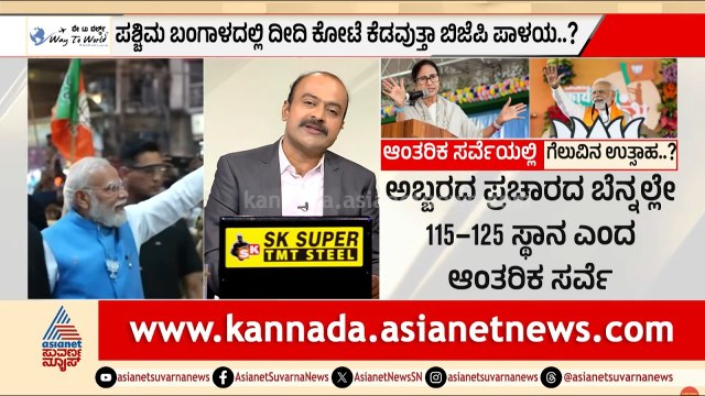 ಬಂಗಾಳದಲ್ಲಿ ಬಿಜೆಪಿ ಆಂತರಿಕ ಸರ್ವೆ ರಿಪೋರ್ಟ್ ಔಟ್! | BJP Internal Survey Bengal | Suvarna News Hour