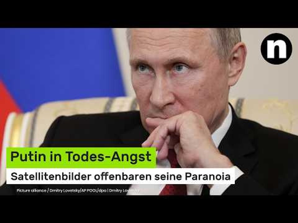 Wladimir Putin: Putin in Todes-Angst - Satellitenbilder offenbaren seine Paranoia