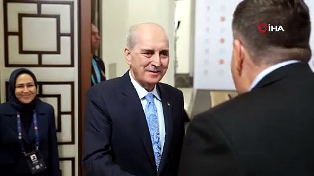 TBMM Başkanı Kurtulmuş, Avustralya Temsilciler Meclisi Başkanı Dick ile görüştü