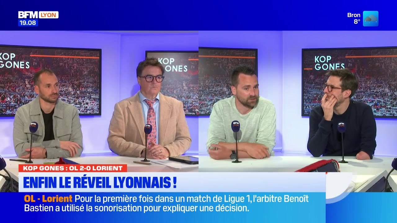 Kop Gones du lundi 13 avril - Enfin le réveil Lyonnais !