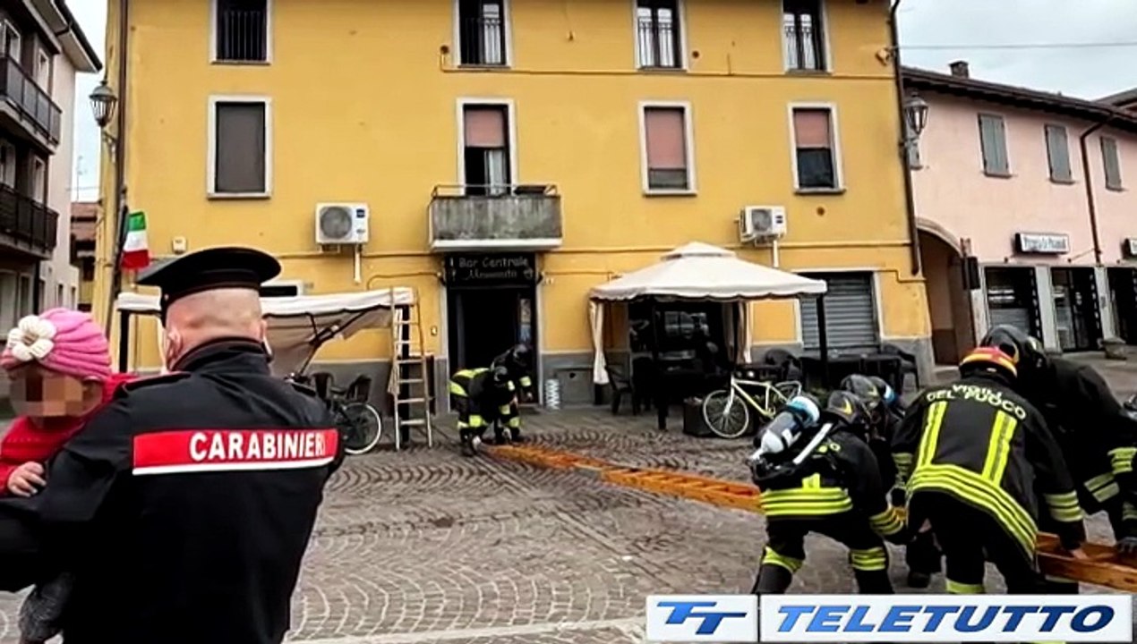 Video News - Castrezzato, bimbi salvati dall'incendio