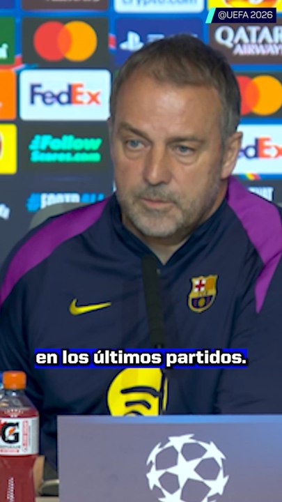 Flick: "Lamine es el mejor en el uno contra uno"