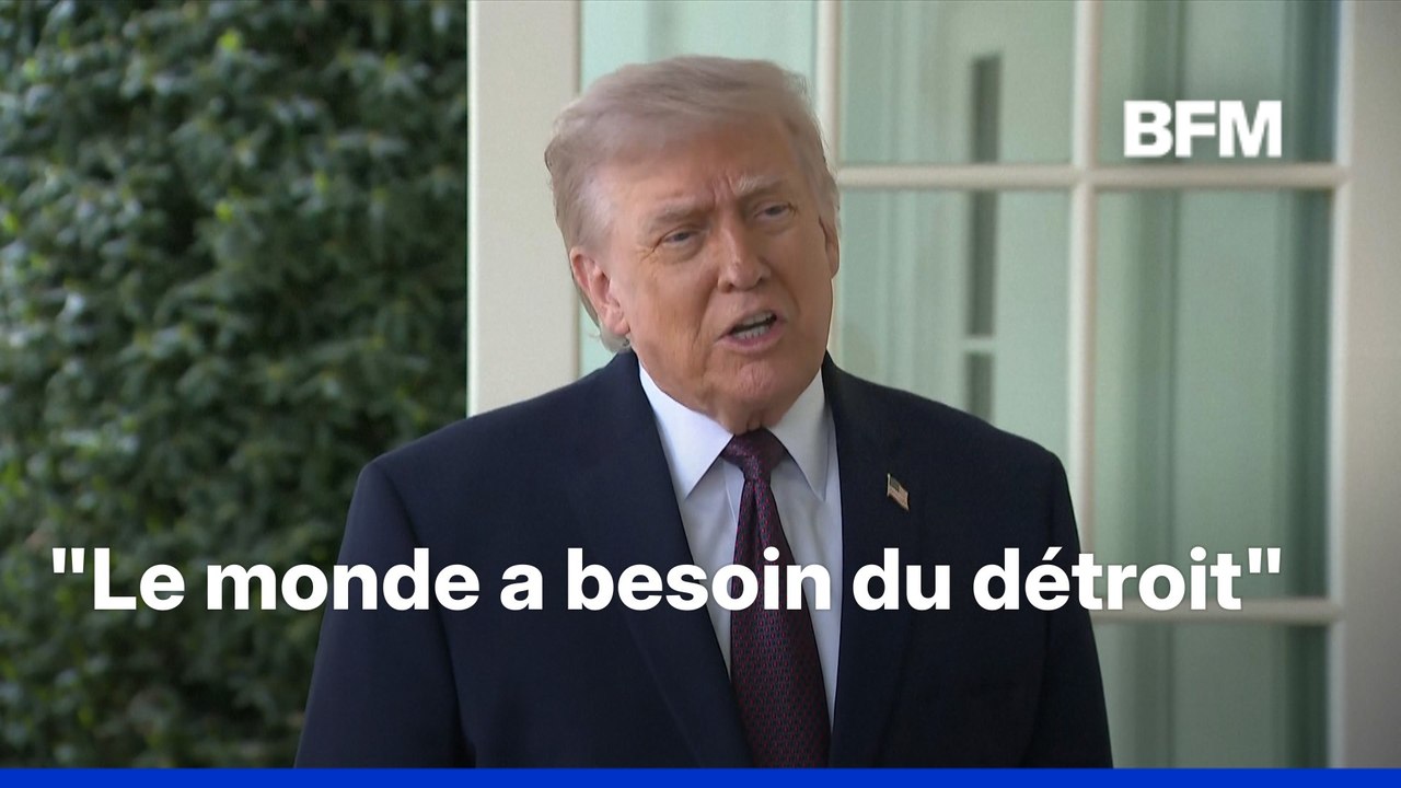 Pour Donald Trump, l'Iran "fait chanter le monde"