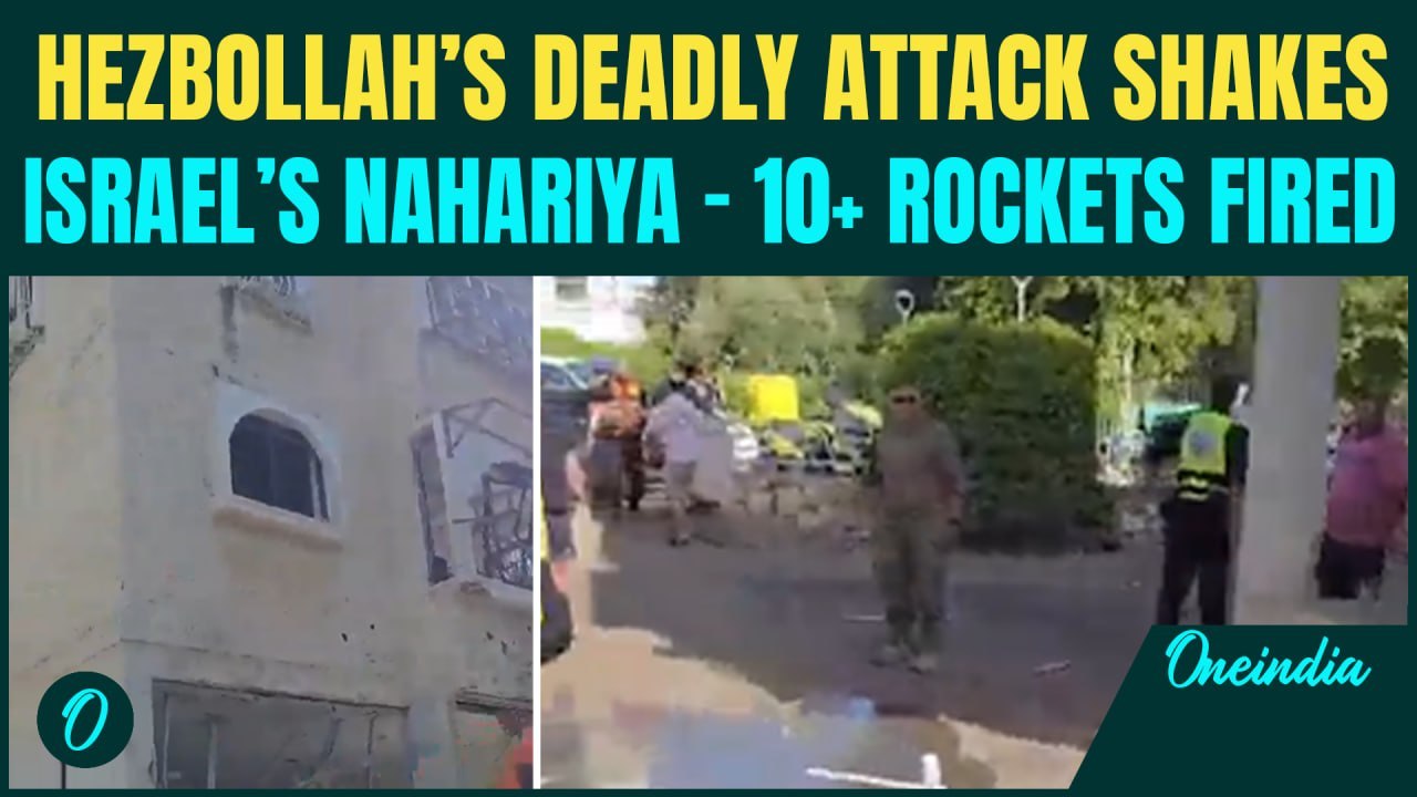 Iran Proxy Rockets OUTWIT Israeli Defences | 10+ Hezbollah Rockets POUND Nahariya in CHILLING Attack