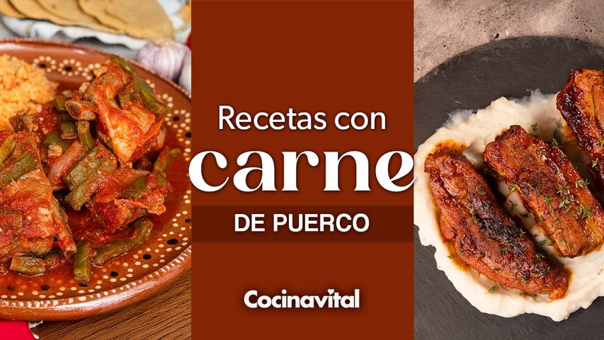 4 recetas con carne de puerco para menú semanal