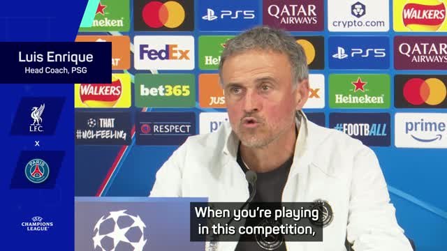 'There will be difficult moments' - Enrique on Liverpool