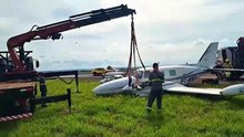 Avião sai da pista durante pouso no Aeroporto de Maringá