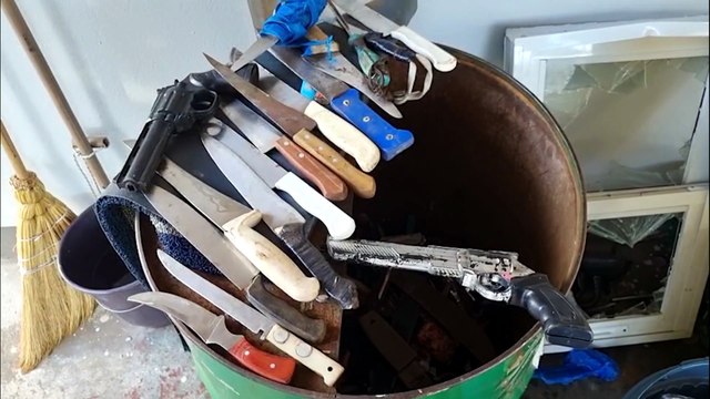 Guarda Municipal apreende armas falsas e objetos perigosos em Cascavel