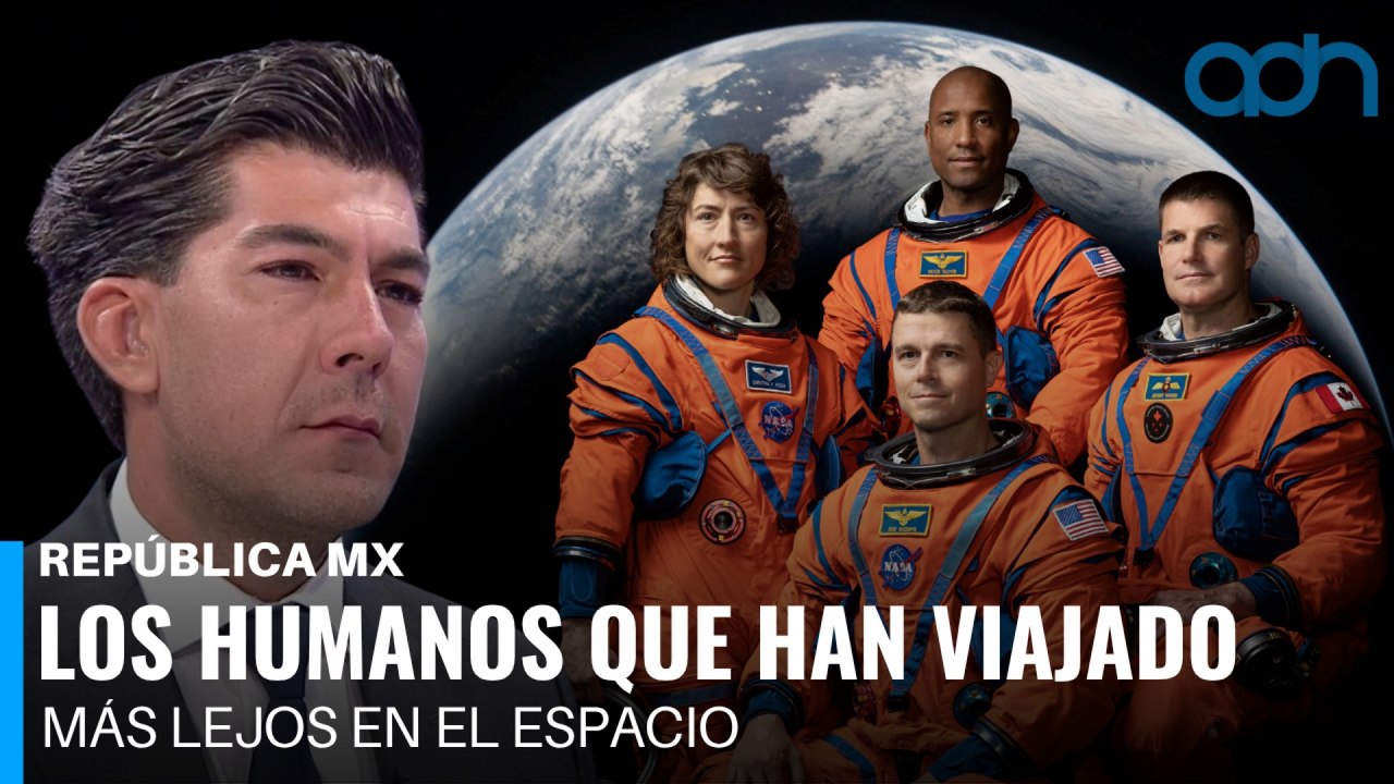 Ellos son los humanos que han llegado más lejos en el espacio I República Mx