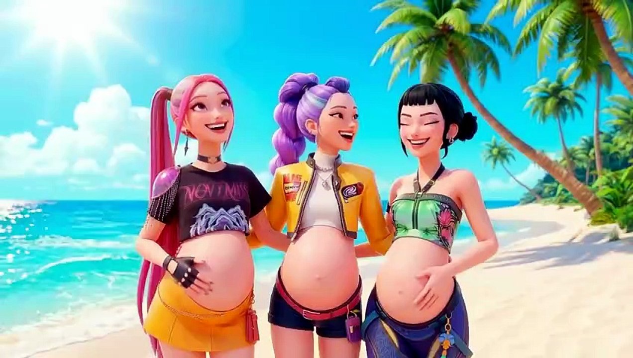 The END of Huntrix_! 💔 Trapped in the DIGITAL CIRCUS by Glitch! _ K-Pop Demon Hunters 3D Animation