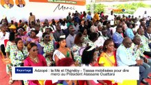: Les régions de la Mé et de l’Agnéby-Tiassa disent merci au Président Alassane Ouattara