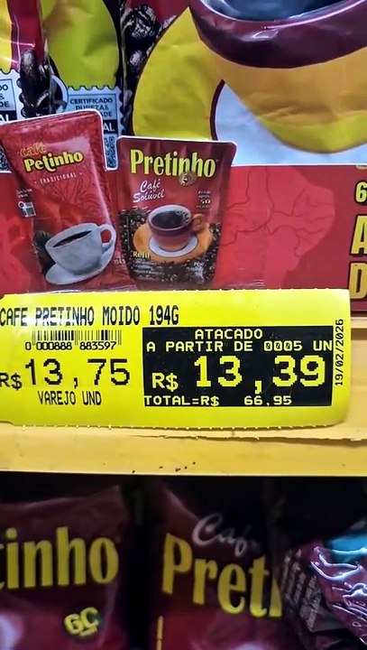 Preço de Café Moído em Pernambuco! ☕ | Ground Coffee Prices in Brazil! 🇧🇷