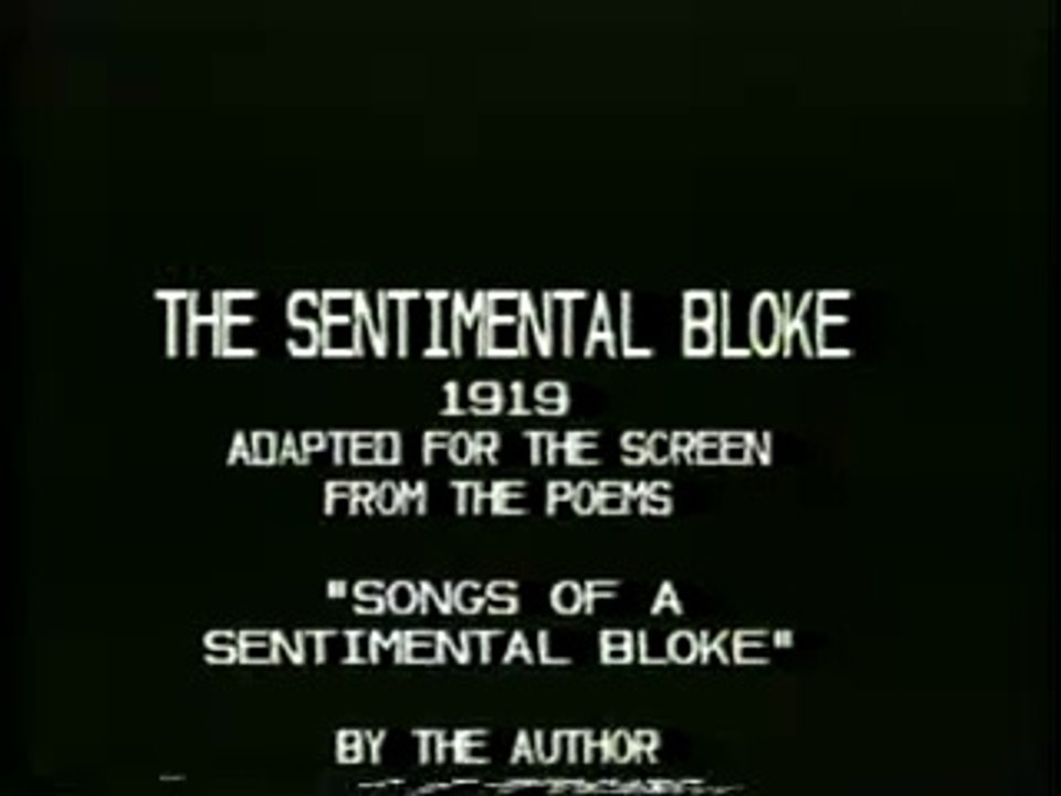 The Sentimental Bloke (1919) – Australian Silent Classic of Larrikin Life & Working‑Class Romance