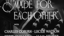 Made for Each Other (1939) – Stewart & Lombard’s Romantic Drama of Love, Hardship & Hope