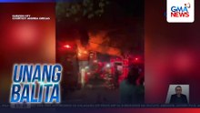10 bahay sa Brgy. UP Campus, nasunog kagabi; 16 na pamilya, apektado | Unang Balita