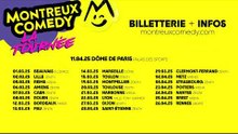 Tournée du Montreux Comedy dans toute la France en 2025