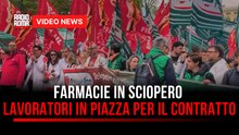 Farmacie in sciopero: lavoratori in piazza per il contratto