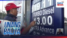 Big-time oil price rollback, inabangan ng mga driver ngayong umaga | Unang Balita