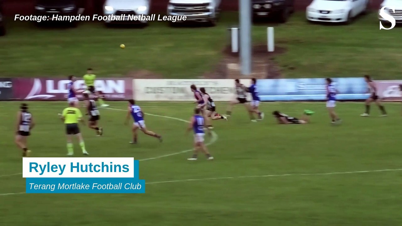 Football: HFNL round one player of round, Ryley Hutchins