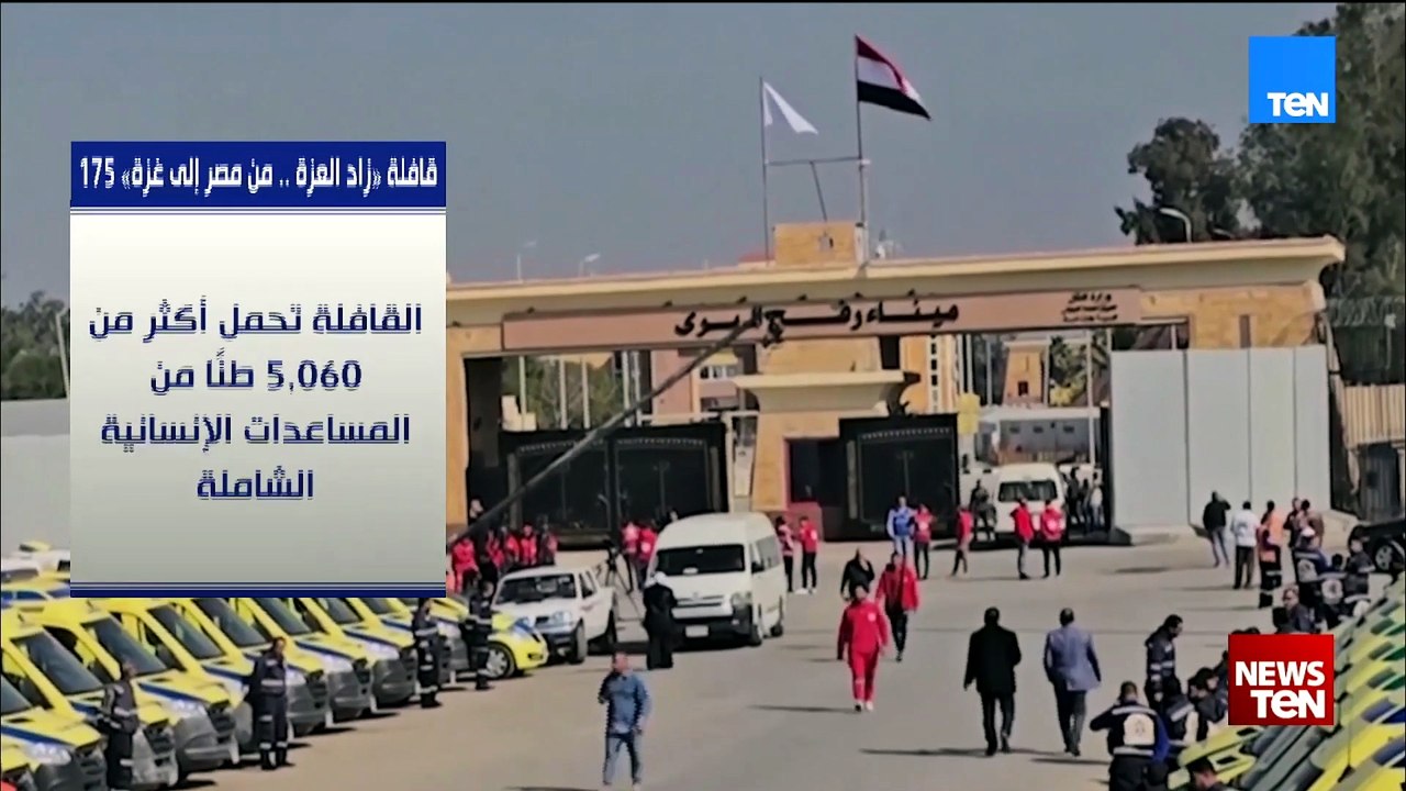 قافلة زاد العزة .. من مصر إلى غزة» 175