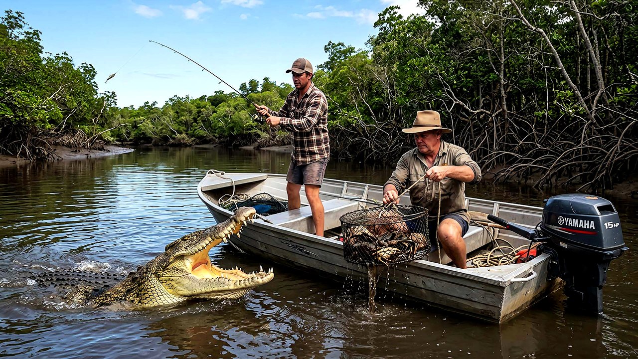 Mud Sand Saltwater Crocodiles