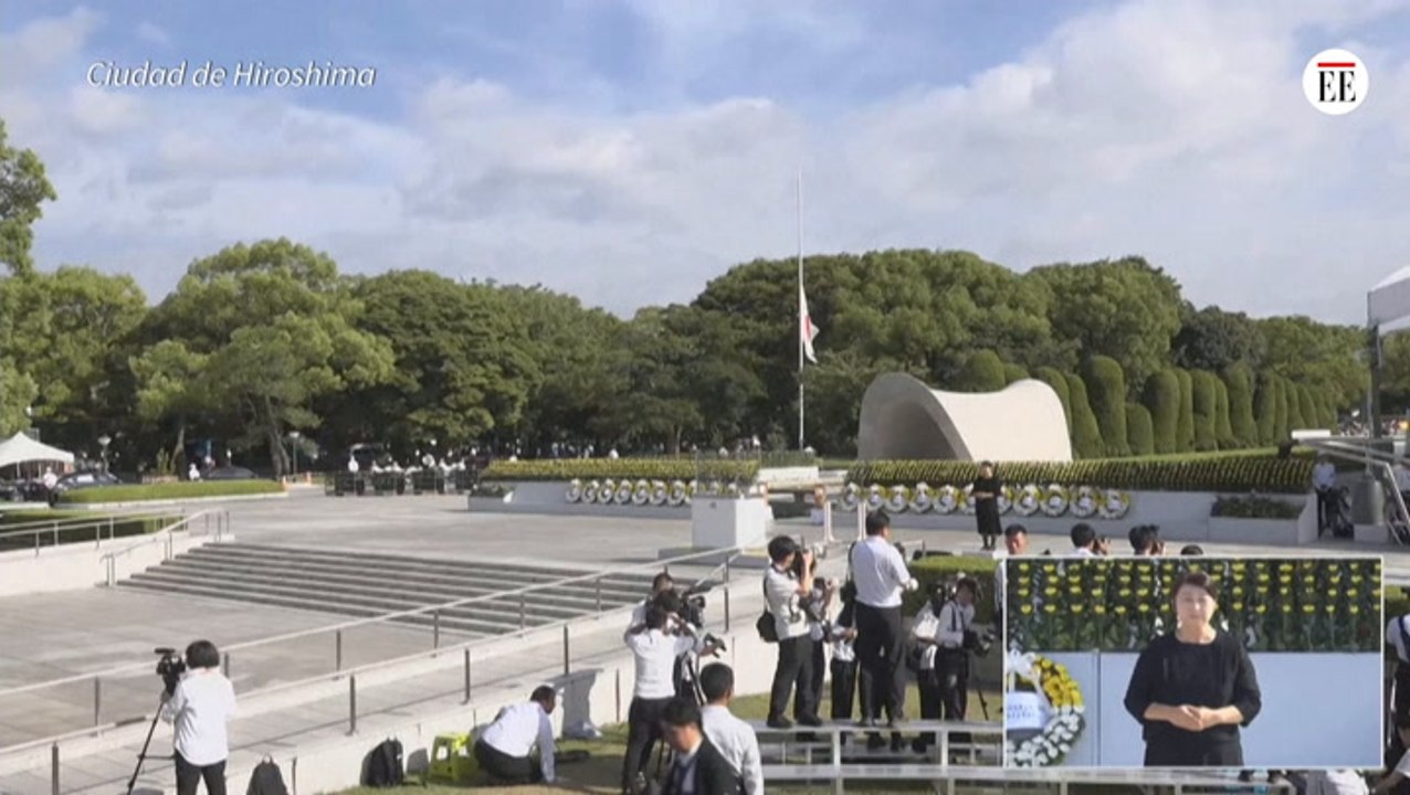 Hiroshima: Japón conmemora 80 años de la bomba nuclear en el pueblo nipón