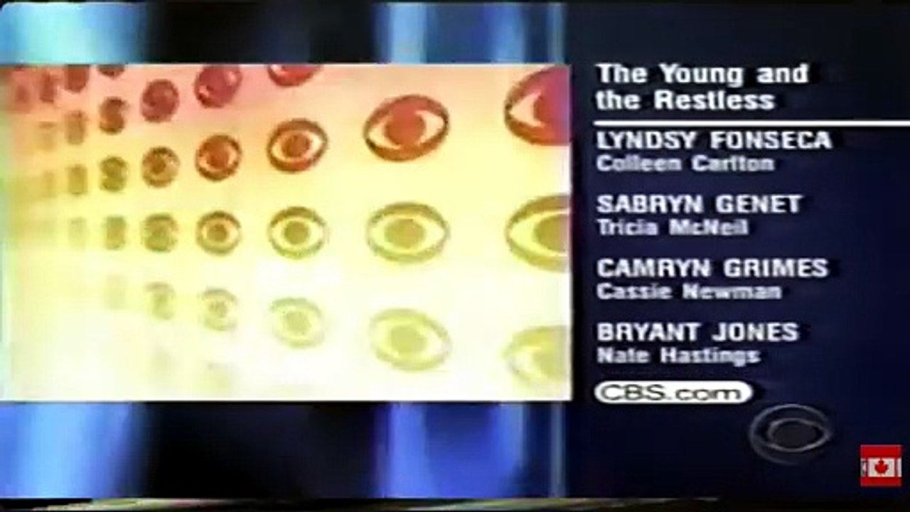 Y&R CBS Split Screen Credits