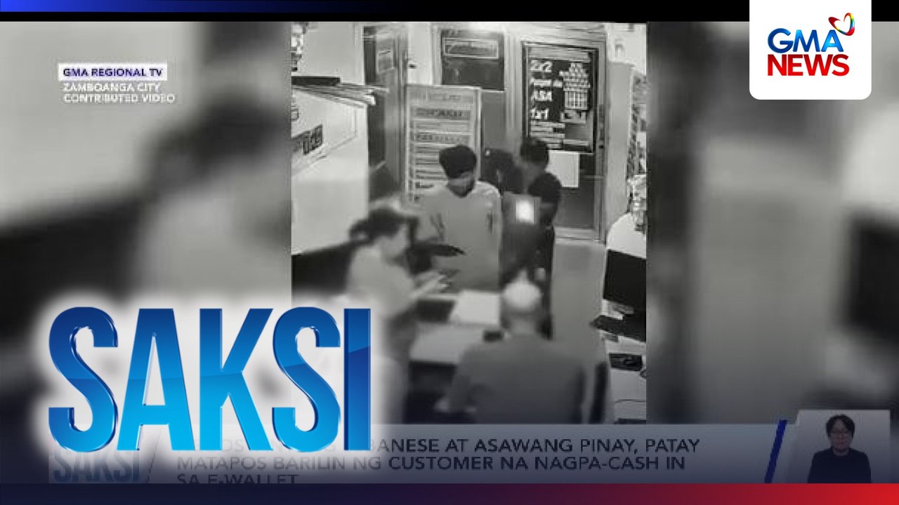 Negosyanteng Lebanese at asawang Pinay, patay matapos barilin ng customer na nagpa-cash in sa E-wallet | Saksi