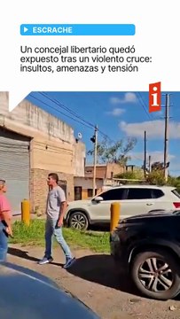 😠 Un concejal libertario quedó expuesto tras un violento cruce- insultos, amenazas y tensión👉