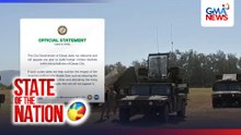 Davao LGU, pumalag sa planong pagtatayo ng Amerika ng foreign military facility sa rehiyon | SONA
