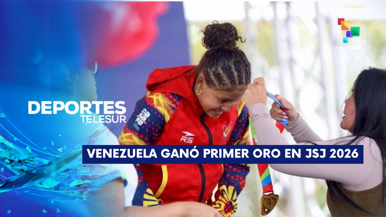 DEPORTES TELESUR | Juegos Suramericanos de la Juventud entregaron la primera Medalla de Oro de la justa 13-04-2026