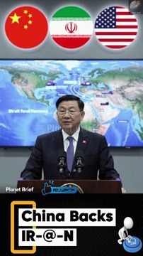 China Backs Ir-@-n, Warns US Not to 'Meddle in Our Affairs' as America Announces Naval Blockade of Iranian Ports