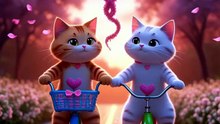 Cute Cat Love 😻💖  Sweet & Romantic Cat Moments