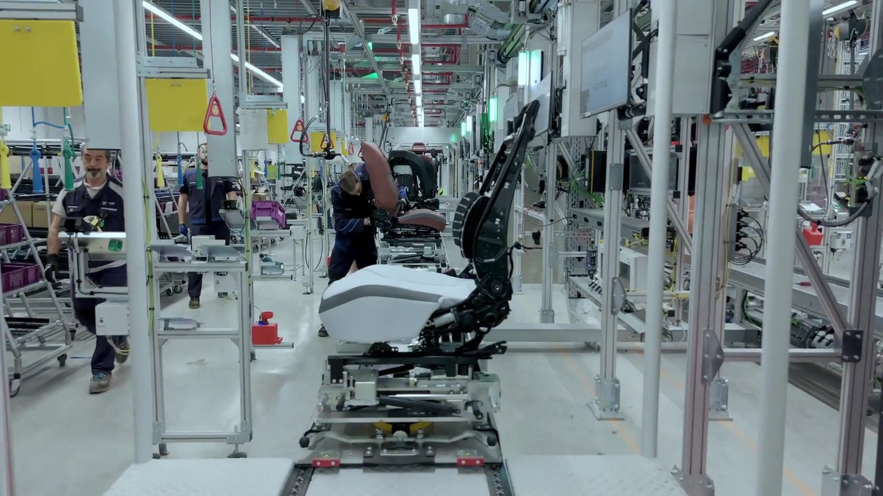 BMW Group Plant Munich Sitzfertigung - Produktion des BMW i3
