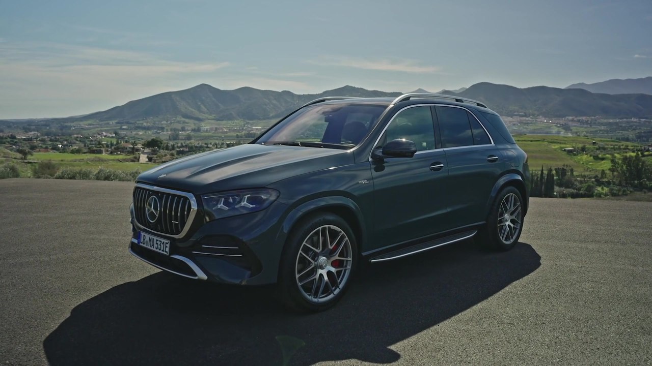 Der neue Mercedes-Benz GLE - Das Exterieur- und Interieur-Design und die Scheinwerfer der neuesten Generation