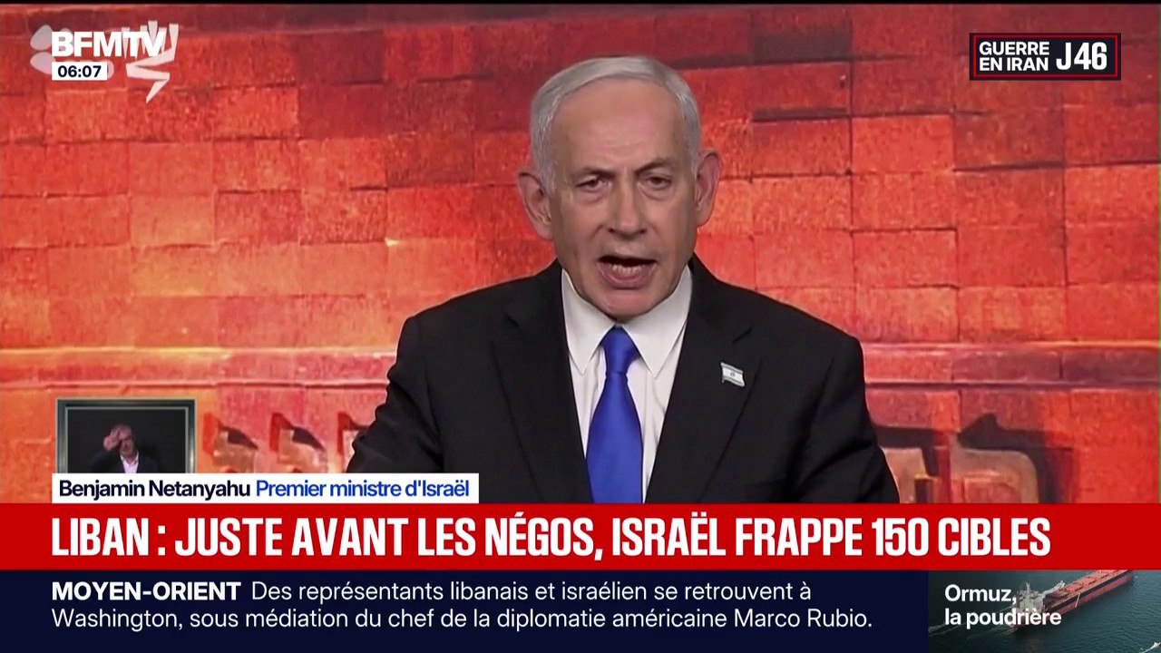 Guerre au Moyen-Orient: Benjamin Netanyahu fait un lien entre l'Iran et la Shoah