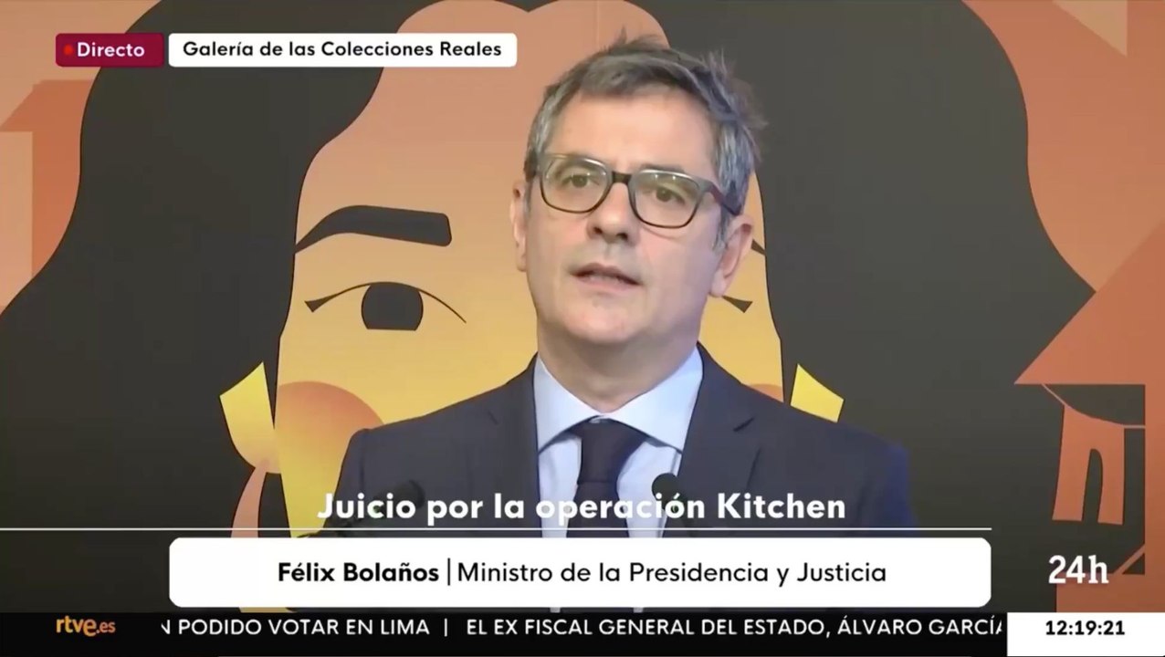 La hemeroteca condena a Bolaños por rajar del juez Peinado por el procesamiento de Begoña Gómez