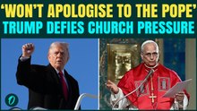 Trump vs Pope Leo XIV: Apology Drama ERUPTS-Trump DIGS In, Calls The Pope ‘WRONG’ On Iran | VIDEO