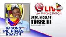Panayam kay MMDA General Manager, Usec. Nicolas Torre III ukol sa paghahanda sa 3-day transport strike ng grupong MANIBELA