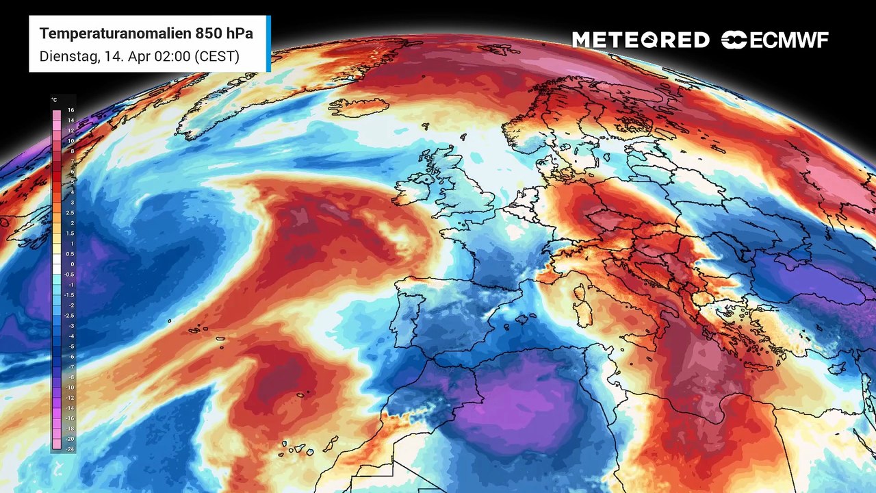 Erneut erreichen warme Höhenluftmassen Deutschland: Der Frühling dreht wieder auf!