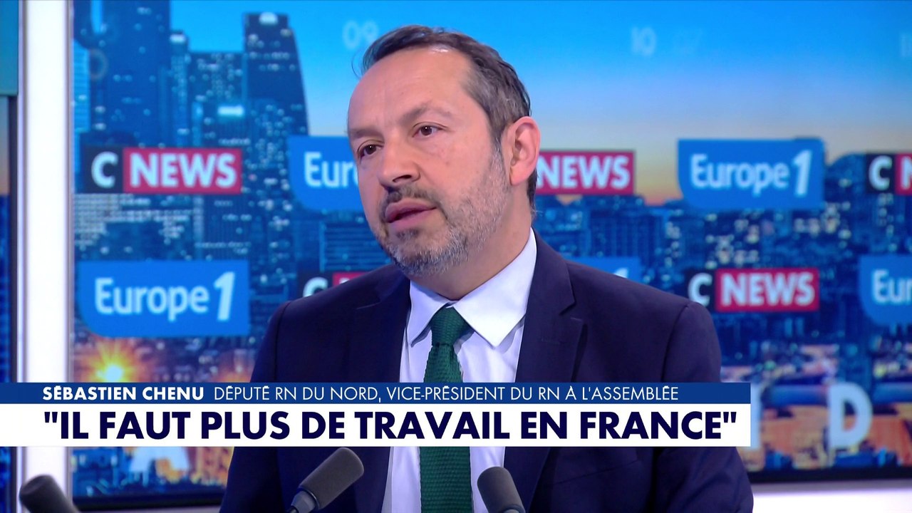 Sébastien Chenu : «Il faut que tout le monde puisse travailler, plus tôt et plus tard»