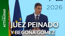 Sánchez, sobre la noticia de que el juez Peinado procesa a Begoña Gómez por cuatro delitos