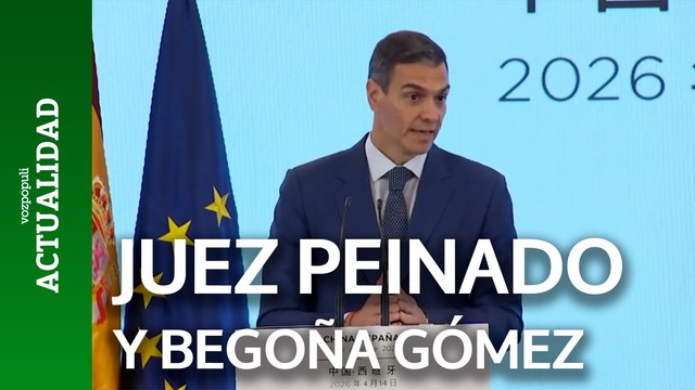 Sánchez, sobre la noticia de que el juez Peinado procesa a Begoña Gómez por cuatro delitos