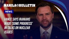 Vance says Iranians made ‘some progress’ in talks on nuclear issues