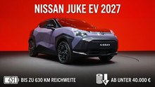 Nissan Juke EV 2027 mit neuem Design und moderner Technik