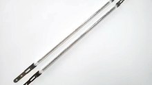 912mm 400v 3000w Type X clear Quartz Infrared Halogen Short Wave Lamp