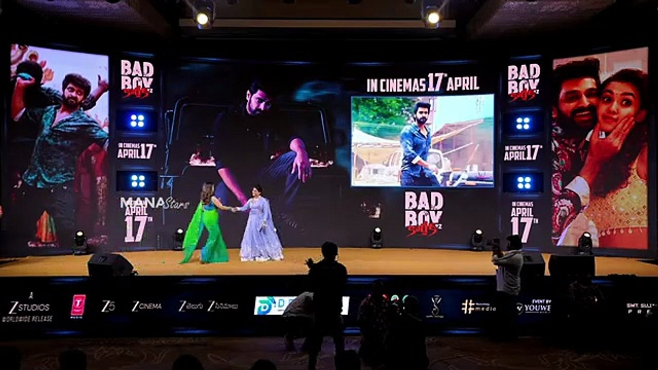 Actress Sridevi Vijaykumar Speech @ Bad Boy karthik Pre Release Event